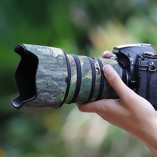 适用尼康AF 70F2.8G镜头炮衣迷彩2470防雨防磕碰户外相机保护 S24