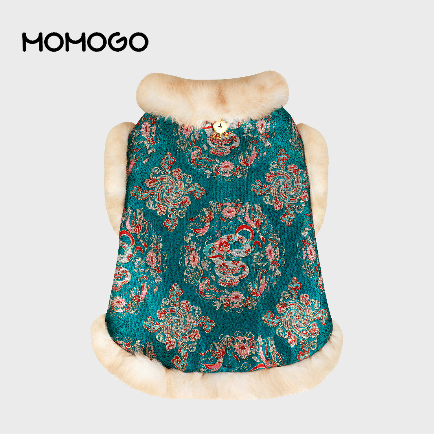 小狗狗猫咪唐装汉服新年中式马甲