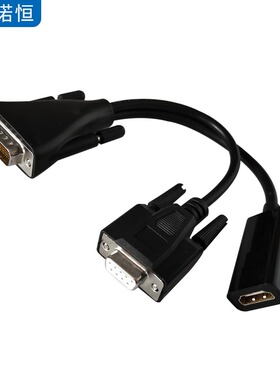 GROUP四代镜头小辫子HDMI+DB9转HDCI主机终端转接线转换器