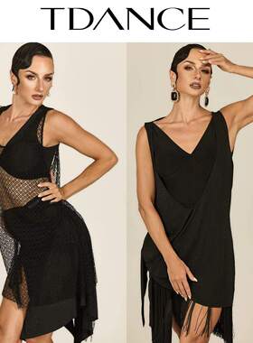 TDANCE国标舞25新款【前后两穿外搭套装】时髦穿搭上课教师穿搭