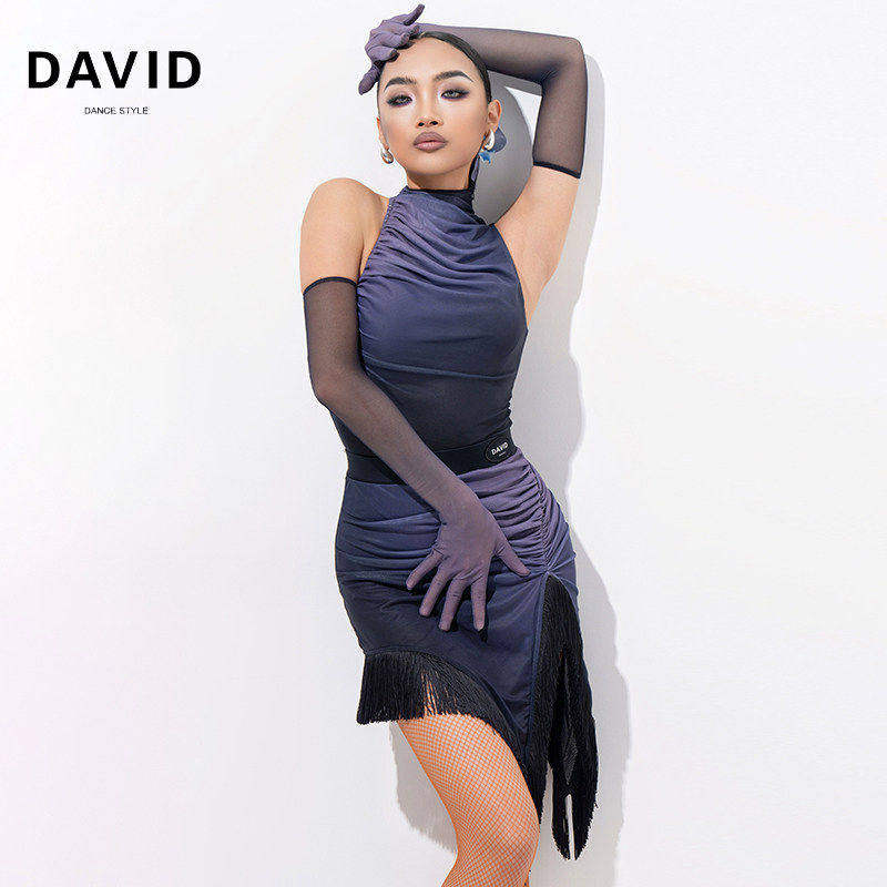 DAVID2025新款渐变拉丁舞服