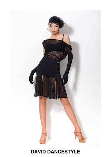 春夏新品女士拉丁舞服DAVID