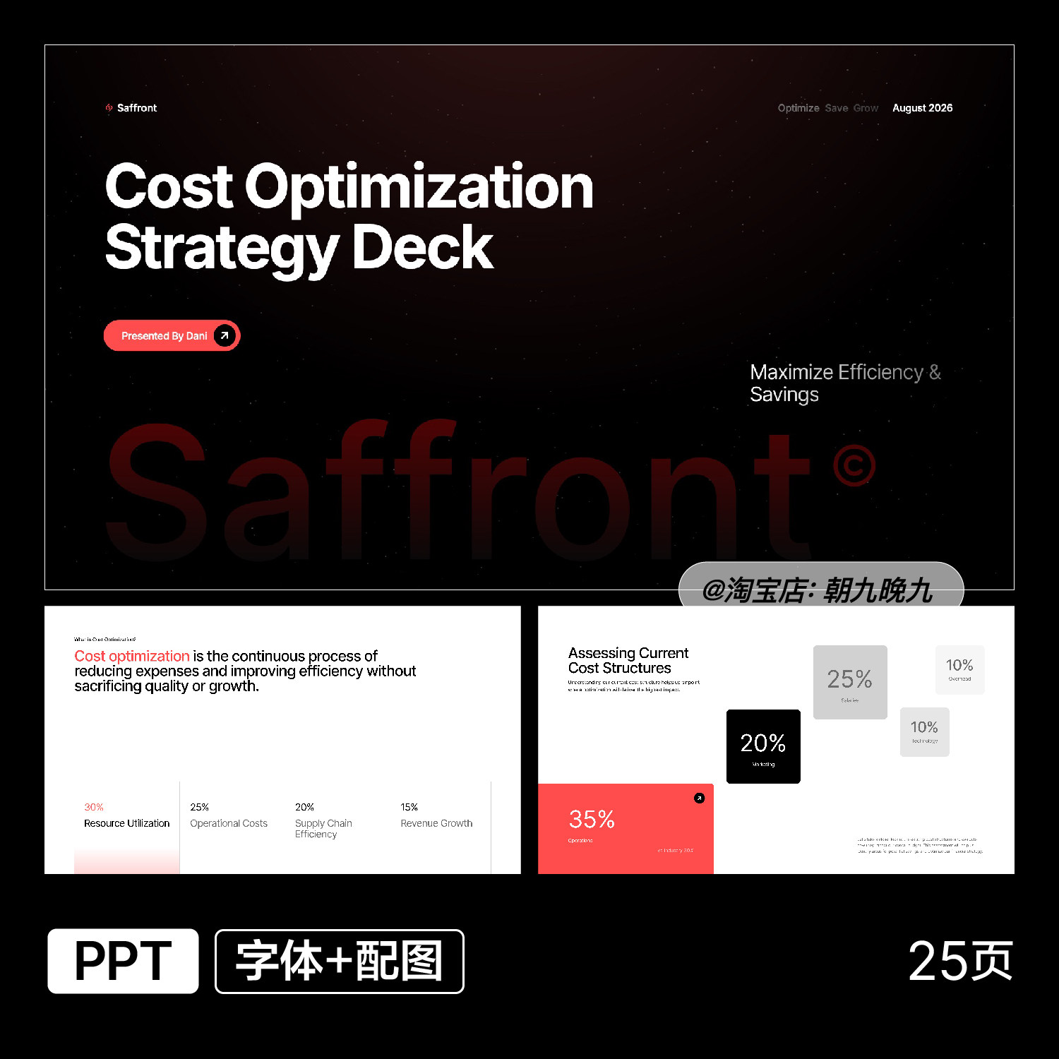 高级感PPT模板数据可视化数字美化表格美化设计素材源文件zw40