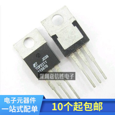 TOP221YN  TO-220 原装POWER  三端离线式脉宽调制开关器