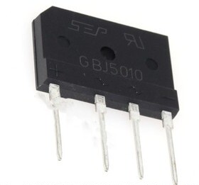 GBJ5010=KBJ5010=RBV5010电磁炉专用扁桥桥堆整流桥 50A1000V