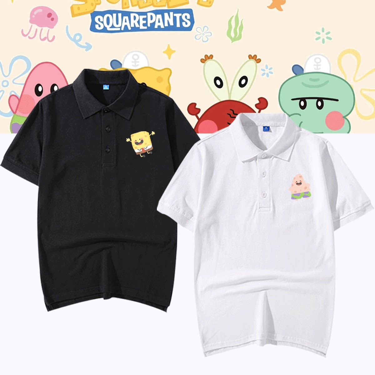 夏季短袖T恤纯棉POLO衫