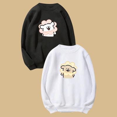 秋冬上衣服潮流套头圆领卫衣