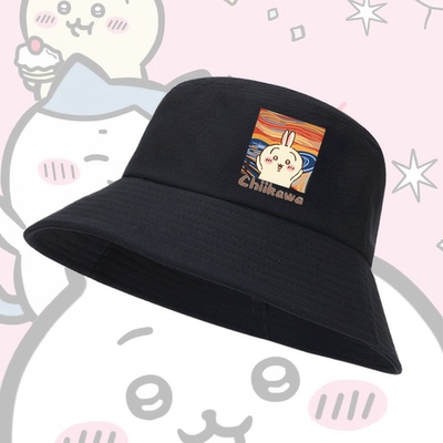 吉伊卡哇乌萨奇名画呐喊渔夫帽