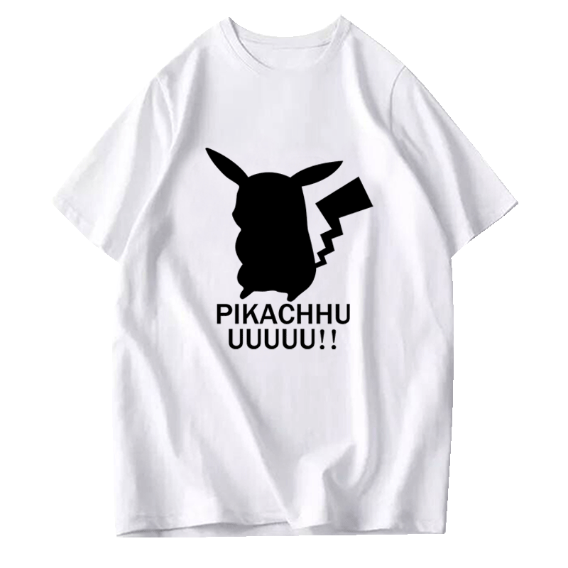 宠物小精灵情侣半袖班服宽松夏装