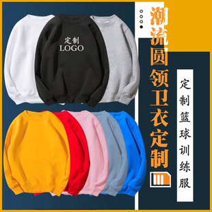 湖人队科比詹姆斯库里哈登麦迪艾弗森运动训练保暖男女圆领卫衣