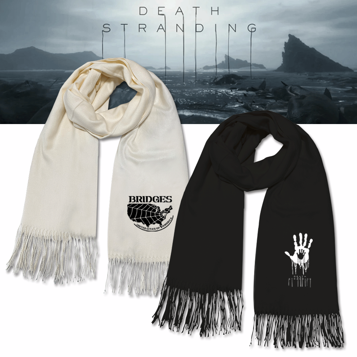 周边男秋冬潮可定制披肩围巾