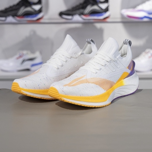 李宁跑步鞋男子轻便透气低帮回弹减震跑鞋ARHS005