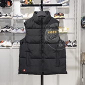 宽松保暖运动马甲AMRU105 新款 中国李宁羽绒马甲男女同款 2024冬季