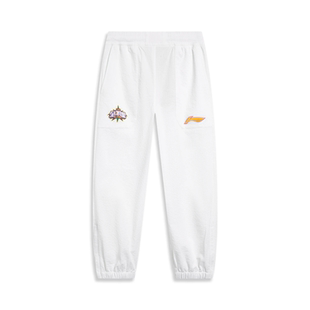 男子弹力卫裤 篮球长裤 束脚AYKT603 2023CBA全明星出场裤 李宁运动裤