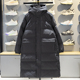80%鸭绒保暖宽松连帽外套AYMV283 新品 李宁长款 羽绒服男子2025冬季