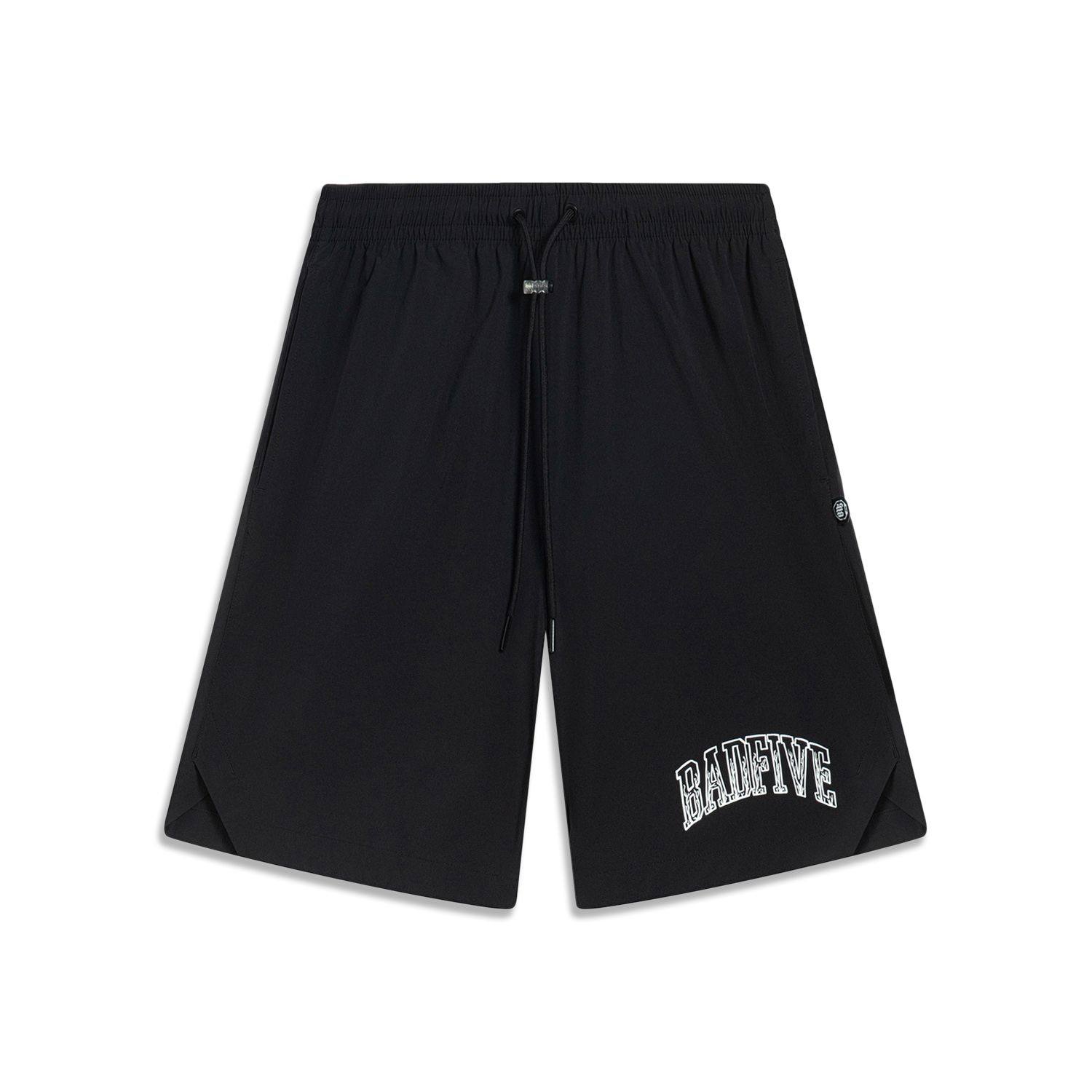 李宁反伍badfive男士2023新款冰感舒适秋季运动短裤akst511