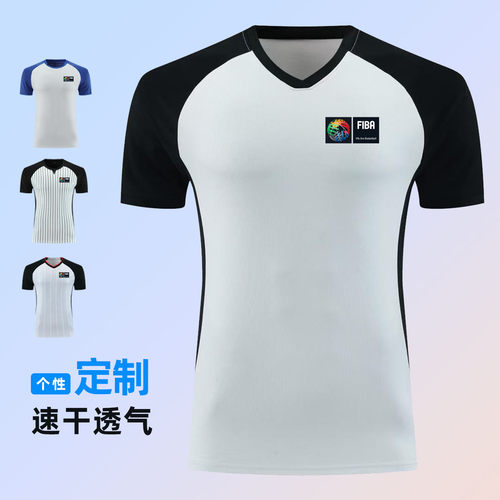 裁判速干套装教练服套装定制DIY