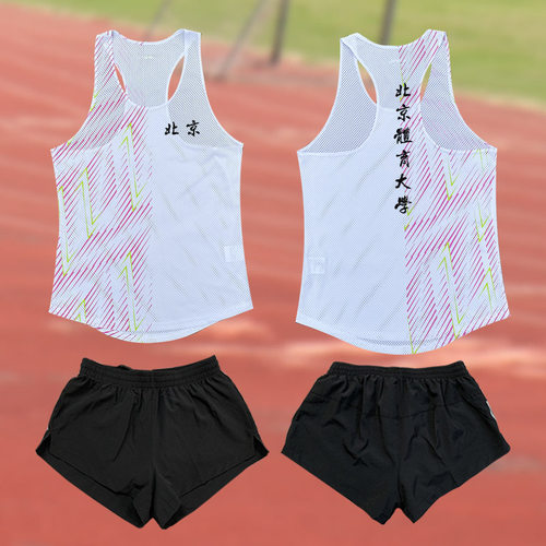 田径服体育生训练服跑步背心