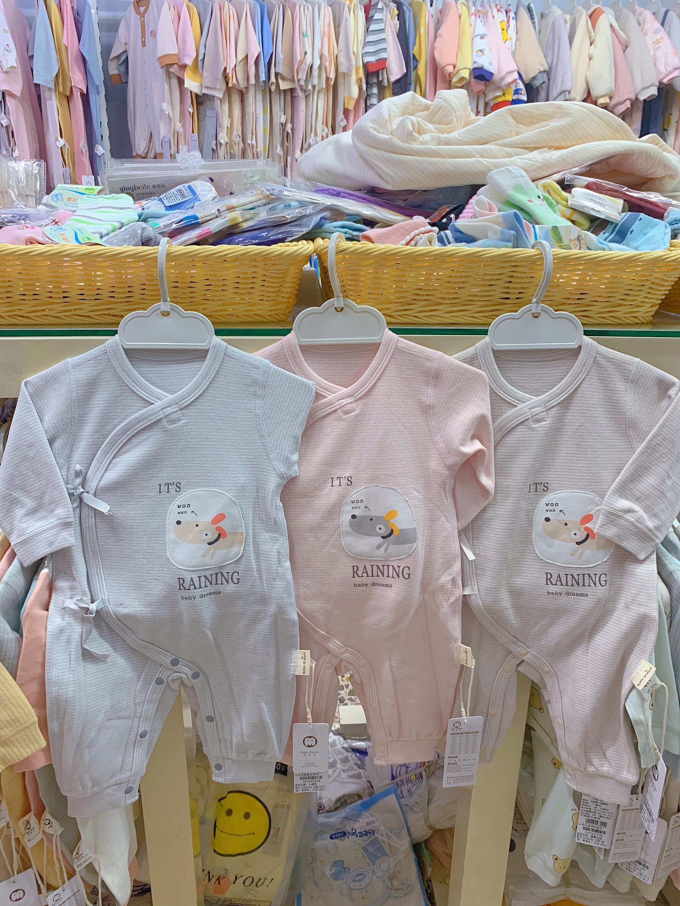 宝宝衣服春季连体衣秋冬装保暖打底衣内穿新生儿哈衣内搭