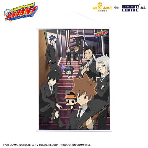 暴蒙正版 家庭教师 HITMAN REBORN! 挂画 泽田纲吉 动漫 周边官谷