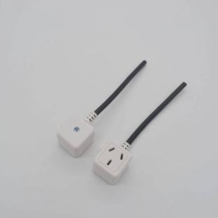 电源带线插座带线母插头三孔母插座电源电源母头220V公头接头配件