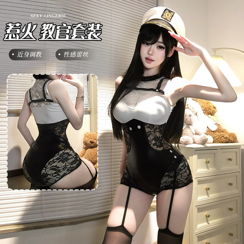 性感警花制服角色扮演飞天小女警纯欲主播变装网红cos服夜店衣服
