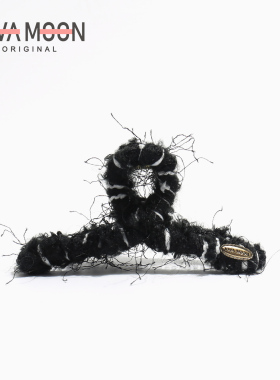 2025新款发夹毛线缠绕抓夹女高级感后脑勺盘发鲨鱼夹子发量多发饰