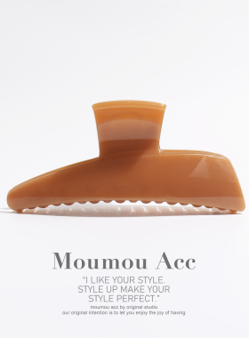 小众设计鲨鱼夹气质高级感发夹简约发抓2026新款爆款盘发抓夹头饰