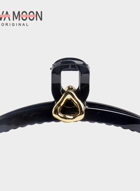 日韩简约三角形抓夹女后脑勺盘发夹气质博主鲨鱼夹子发抓丸子发夹