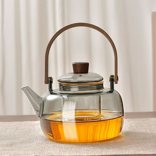 玻璃煮茶壶耐高温加厚煮茶器电陶炉家用提梁壶烧水泡茶专用 新款