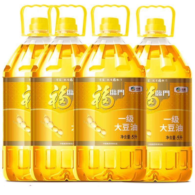 福临门一级大豆油5LX4桶