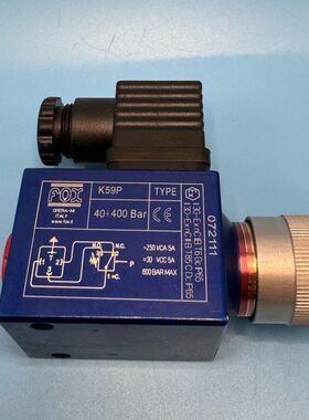 意大利FOX K53P K54P K55P K59P压力开关