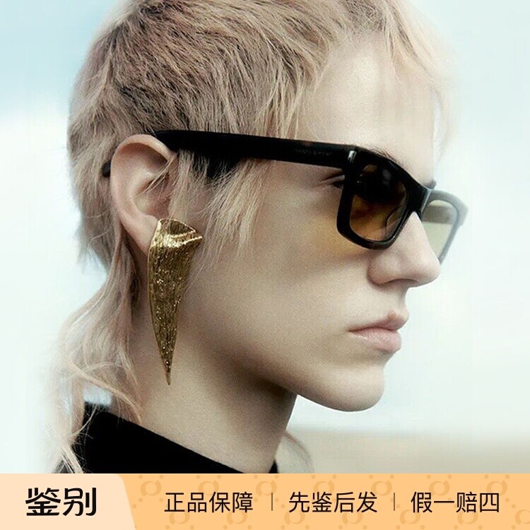 SAINTLNTYSL大臉新款上市聖一片式太陽鏡男網紅墨鏡女SL461MASK