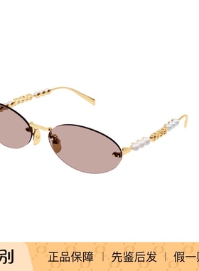 GUCCI古驰新品男女时尚墨镜珍珠镜腿尚潮流韩版太阳眼镜GG1922S