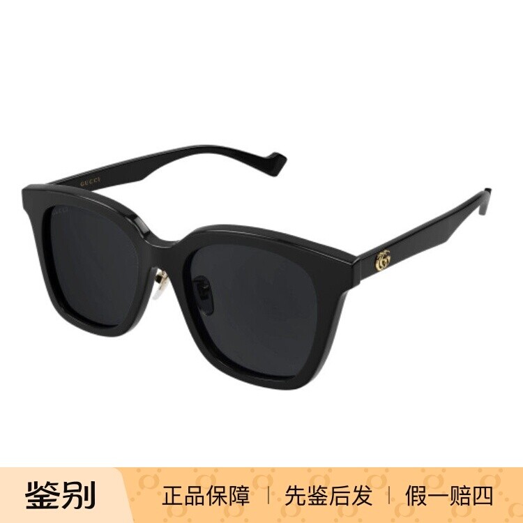 Gucci古驰墨镜女GG0416SK新款圆框韩版潮流古奇太阳镜男GG1000SK