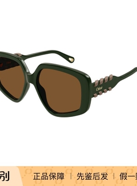 蔻依Chloe太阳眼镜新款太眼镜女款墨镜时尚大框架防紫外线CH0210S