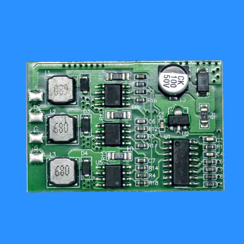全彩驱动外控DMX512恒流3通道RGBW解码板600MA可调解码器非标定制