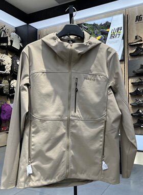 探路者26新款春季男式软壳防风防水保暖透气防风外套 TAEEAO81017