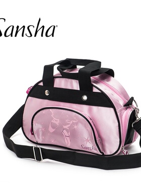 Sansha/三沙手提包 健身包 舞蹈包帆布休闲挎包男女单肩包KBAG31