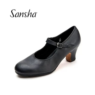 Sansha/三沙真皮弗朗明哥舞蹈鞋Flamenco弗拉明戈舞鞋弗拉门戈鞋
