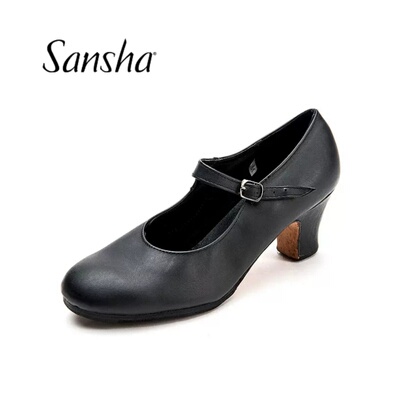 三沙真皮弗拉明戈舞鞋弗朗明哥