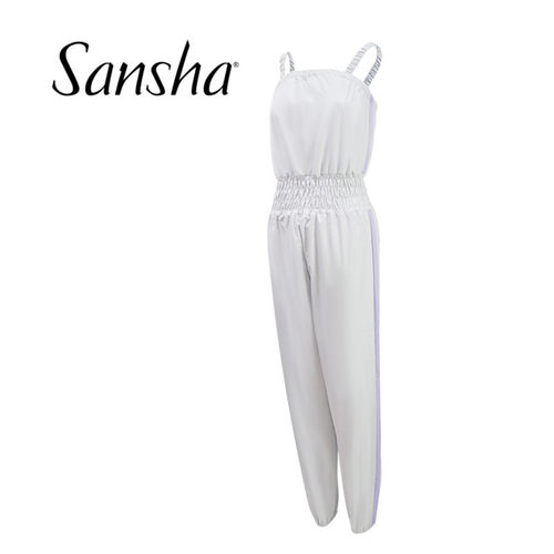 sansha/三沙舞蹈练功裤芭蕾艺考热身裤 闷汗涂层发汗健身运动套装