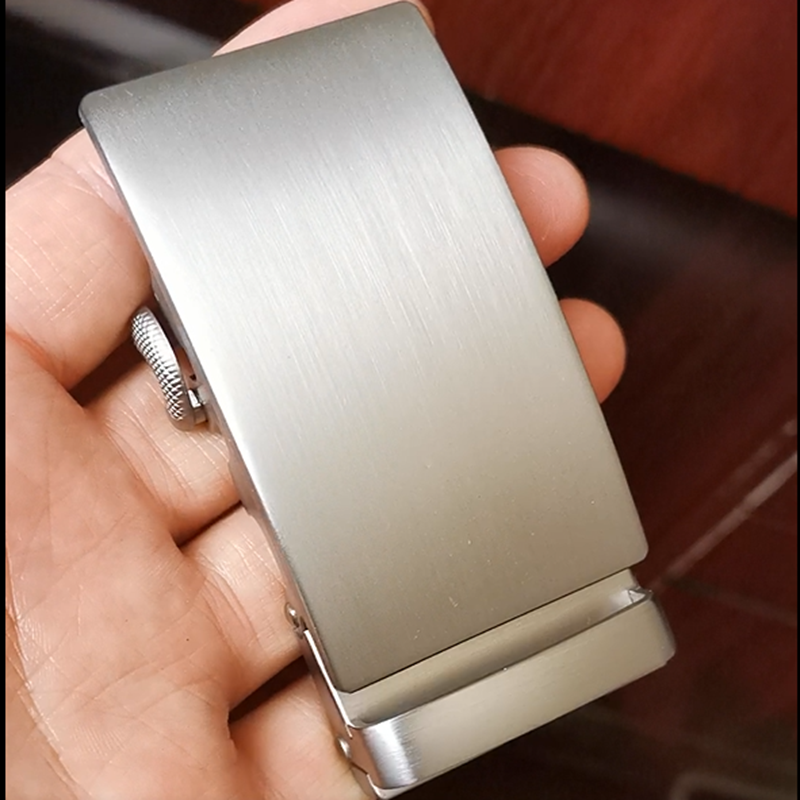 中老青年皮带头商务男自动扣头皮带扣锰钢腰带卡头裤带扣3.5配件