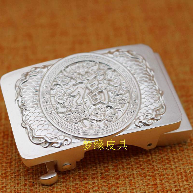 男不锈钢男士自动扣皮带头腰带扣