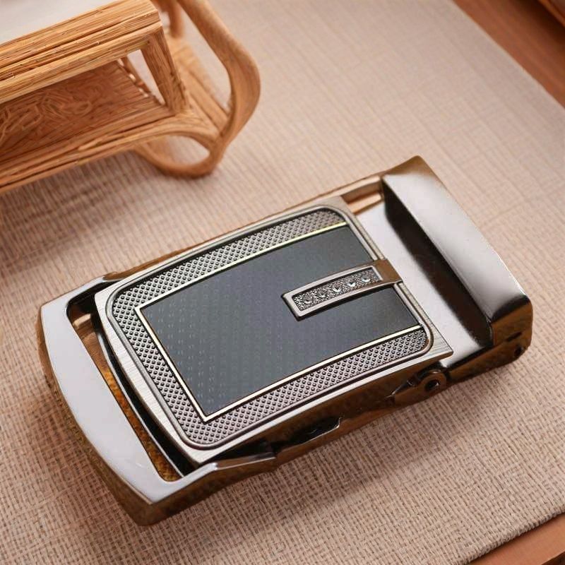 压板皮带扣头腰带头休闲百搭中老