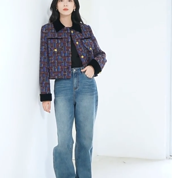 对白复古撞色小香风短外套女2023秋季新款高级名媛粗花呢气质上衣使用感如何?