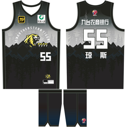 CBA30周年纪念版球衣吉林队琼斯