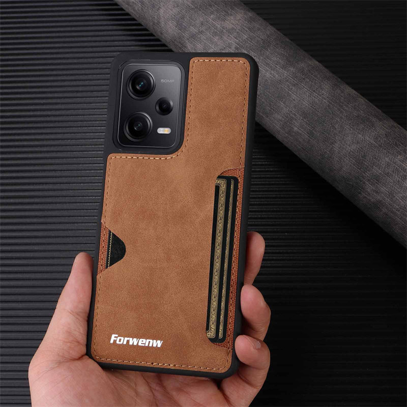 红米小米系列新款皮质保护壳简约