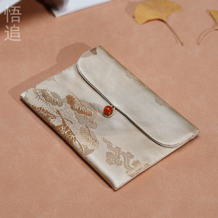 织锦绸缎包首饰珠宝串红包刺绣化妆饰品文玩礼品翻盖收纳布钱包袋