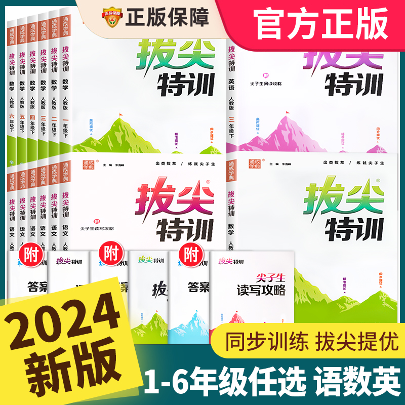 2024新版小学拔尖特训下册